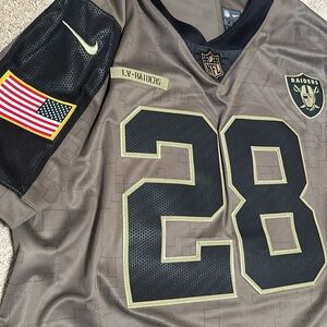 NFL Raiders Mens Jersey, size XXL